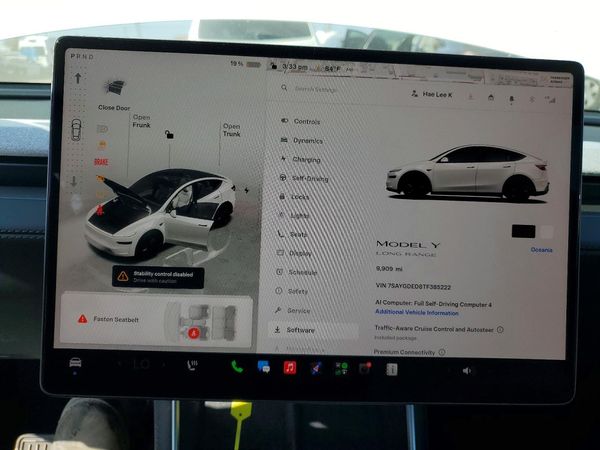 2026 TESLA MODEL Y — ODOM