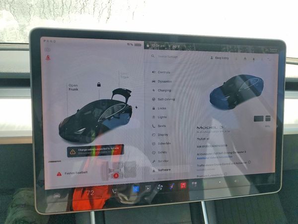 2019 TESLA MODEL 3 — ODOM