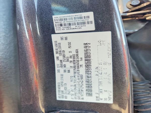 2018 FORD F150 — VINS