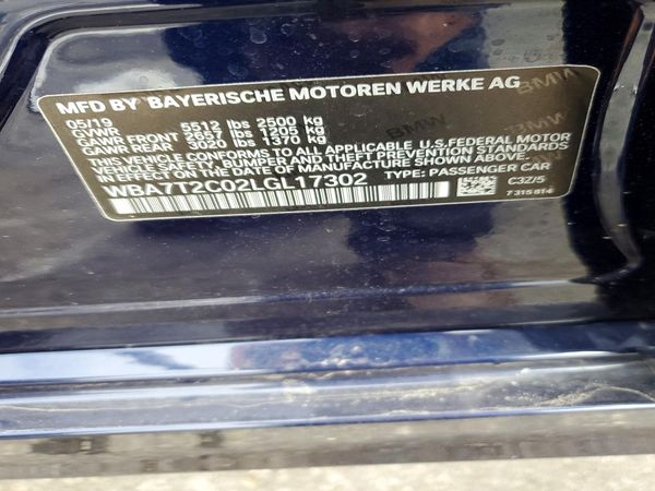 2020 BMW 740