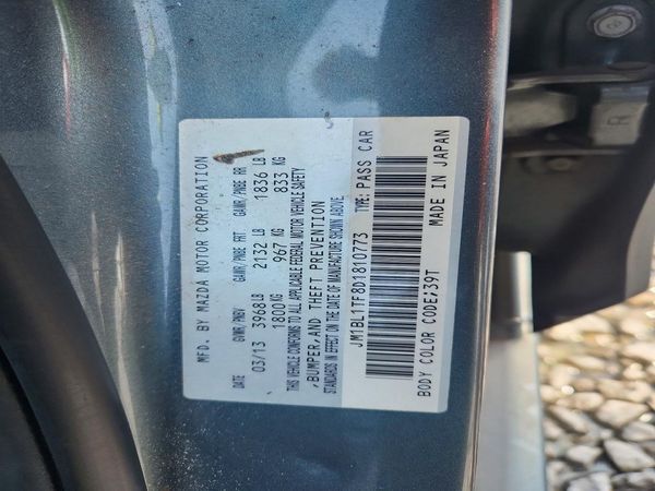2013 MAZDA 3 SV/Base