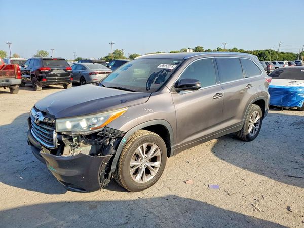 2015 TOYOTA HIGHLANDER — Front 3/4