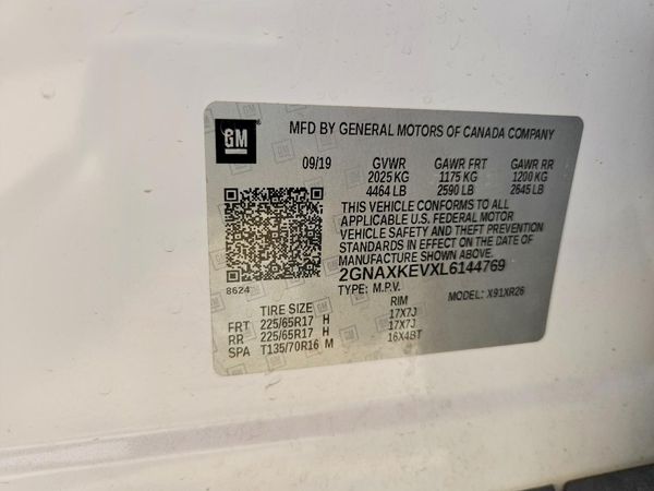 2020 CHEVROLET EQUINOX LT (1LT)