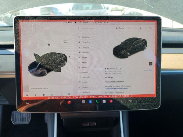 2018 TESLA MODEL 3 — ODOM