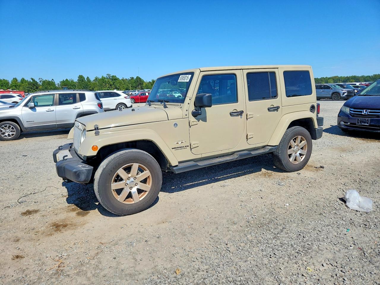 2017 JEEP WRANGLER UNLIMITED — Front 3/4