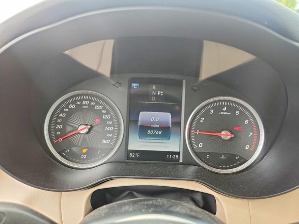 2018 MERCEDES-BENZ GLC COUPE GLC300-4M — ODOM