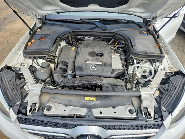 2018 MERCEDES-BENZ GLC COUPE GLC300-4M — Engine bay
