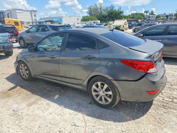 2012 HYUNDAI ACCENT GL (Middle-low grade) — DSRA