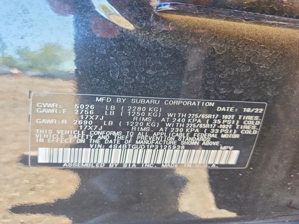 2023 SUBARU OUTBACK WILDERNESS