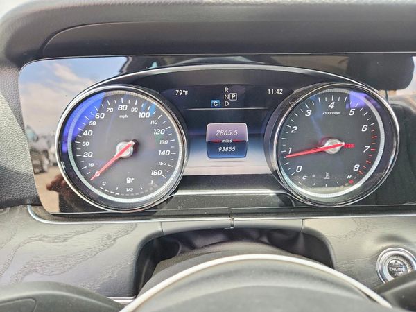 2018 MERCEDES-BENZ E — DSFA — Front 3/4