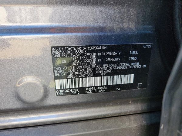 2022 TOYOTA RAV4 XSE