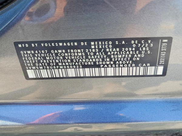 2023 VOLKSWAGEN JETTA S