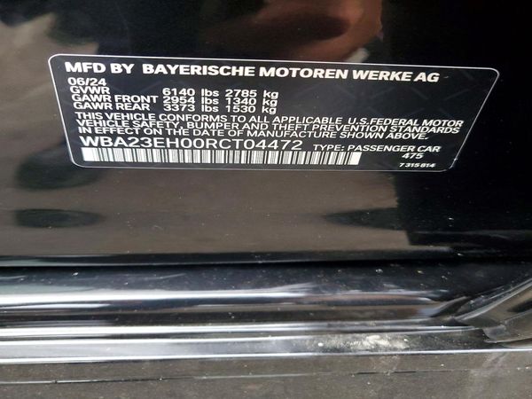 2024 BMW 740