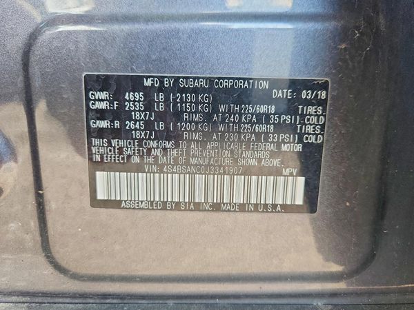 2018 SUBARU OUTBACK Limited+M/R+ES+NAVI