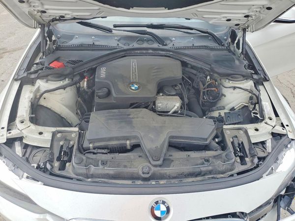 2013 BMW 328 — Engine bay