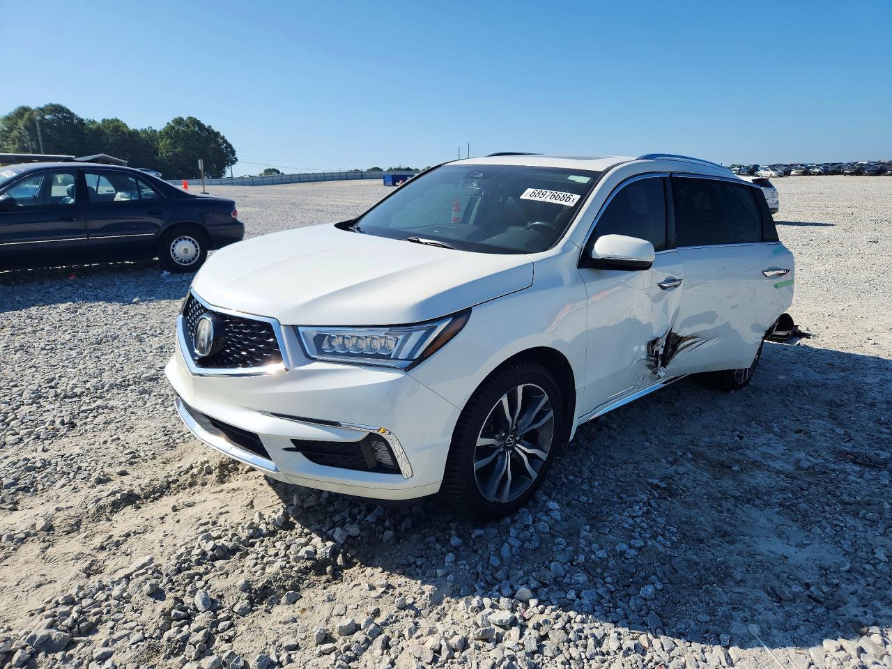 2019 ACURA MDX ADVANCE 6P — Front 3/4