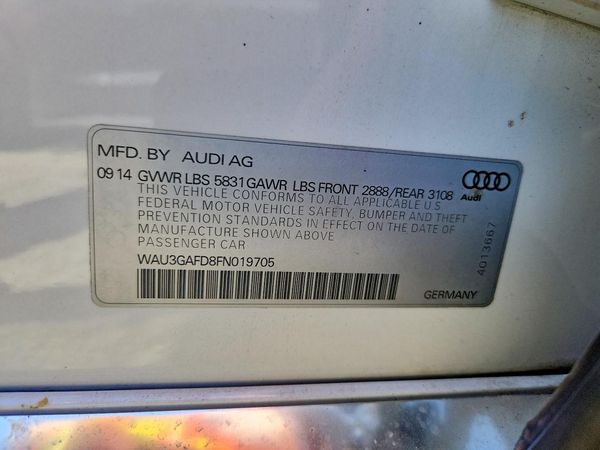 2015 AUDI A8 L
