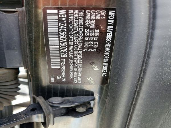 2016 BMW I3 Range Extender