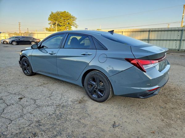 2021 HYUNDAI ELANTRA Blue — DSRA