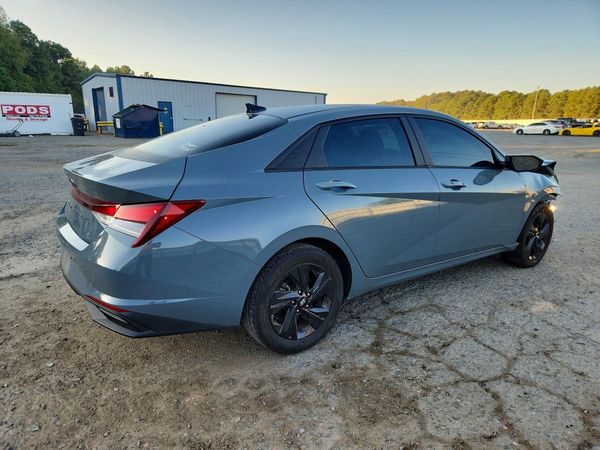 2021 HYUNDAI ELANTRA Blue — PSRA