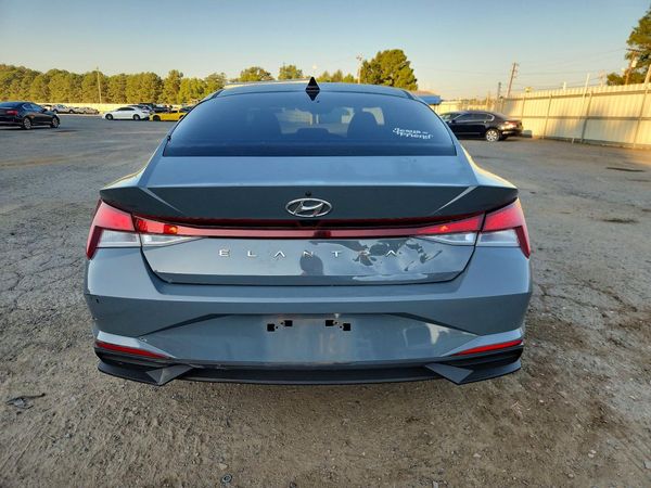 2021 HYUNDAI ELANTRA Blue — DIRR