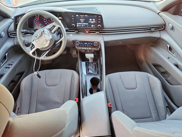 2021 HYUNDAI ELANTRA Blue — CKPT