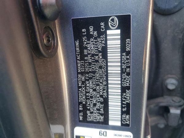 2023 LEXUS ES 350 F Sport Handling