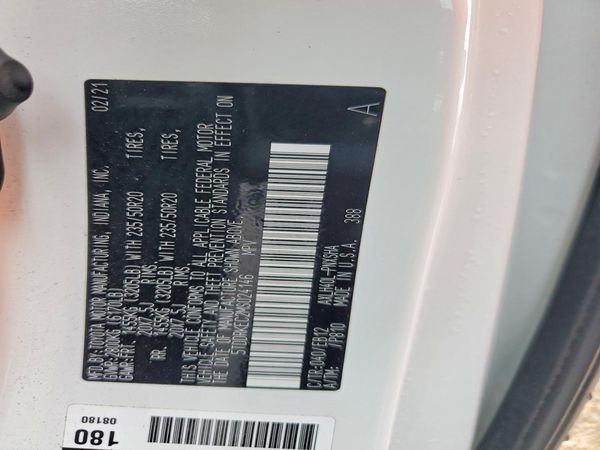 2021 TOYOTA SIENNA XSE Plus Package — VINS