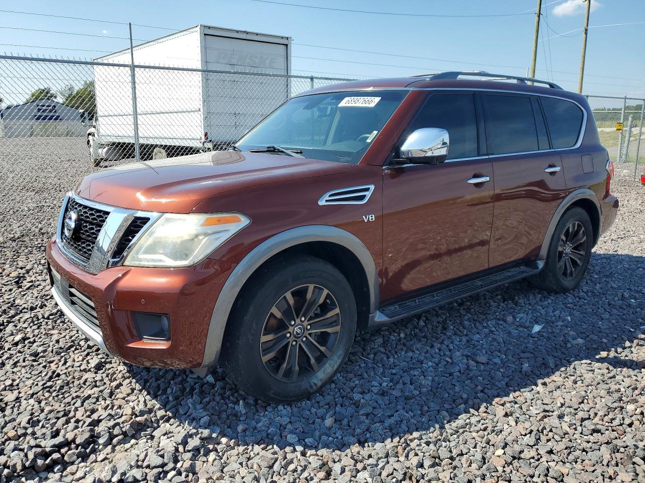 2018 NISSAN ARMADA — Front 3/4