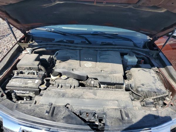 2018 NISSAN ARMADA — Engine bay