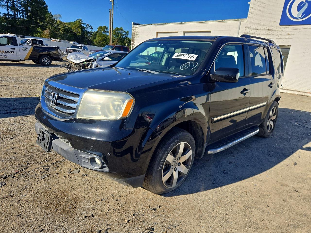 2013 HONDA PILOT TOURING — Front 3/4