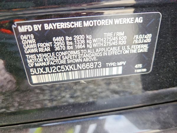 2019 BMW X5 xDrive50i