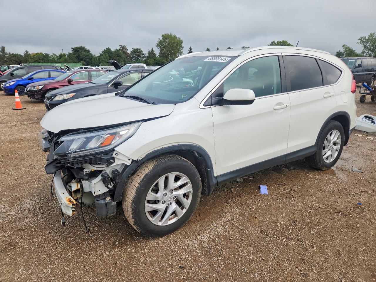2015 HONDA CRV EX-L — Front 3/4