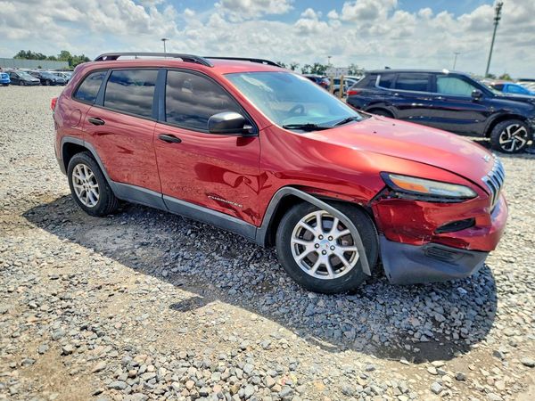 2016 JEEP CHEROKEE — Passenger 3/4