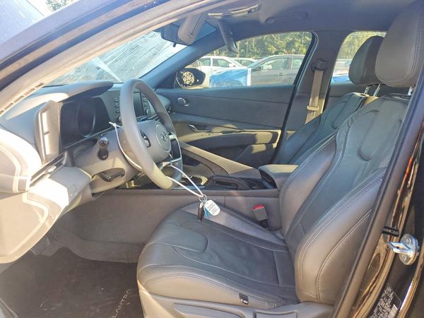 2021 HYUNDAI ELANTRA Blue — DENT