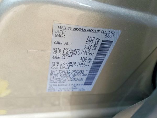 2022 INFINITI QX60 Autograph