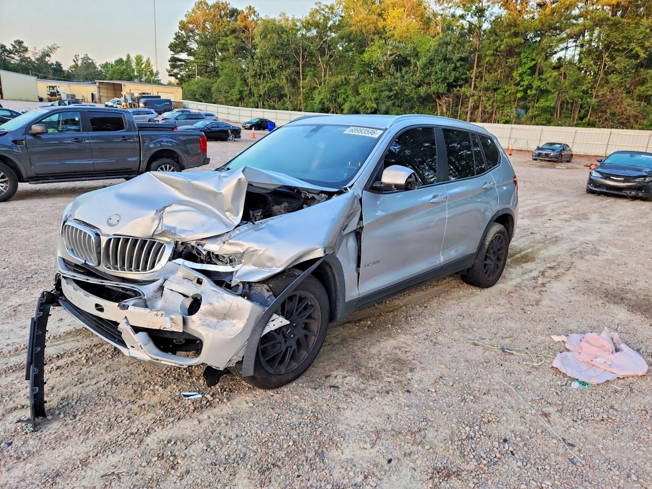 2017 BMW X3 xDrive35i — Front 3/4