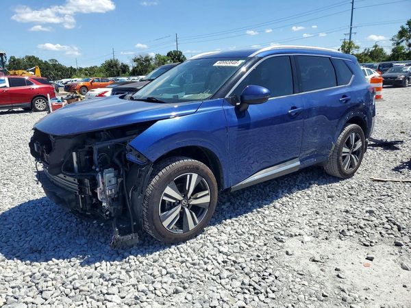 2021 NISSAN ROGUE SL — Front 3/4