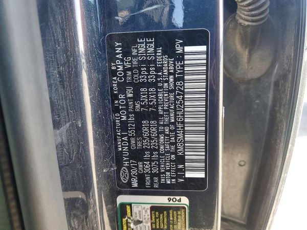 2017 HYUNDAI SANTA FE GI