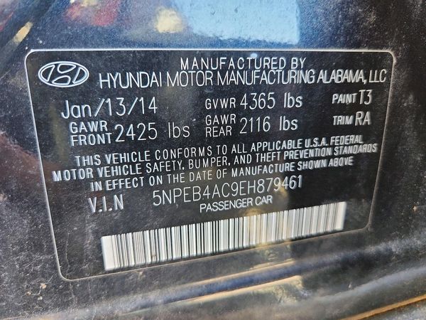 2014 HYUNDAI SONATA GLS/ GLS Popular