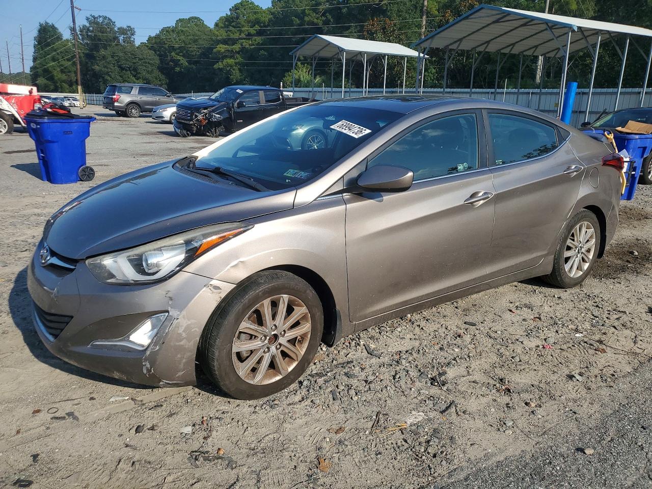 2015 HYUNDAI ELANTRA — Front 3/4