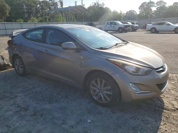 2015 HYUNDAI ELANTRA — Passenger 3/4