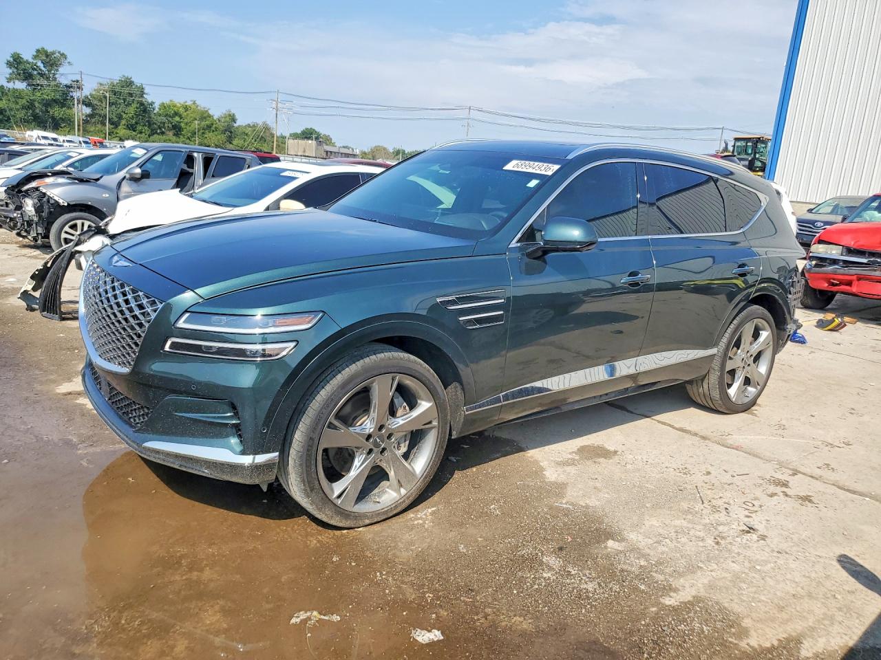2021 GENESIS GV80 — Front 3/4