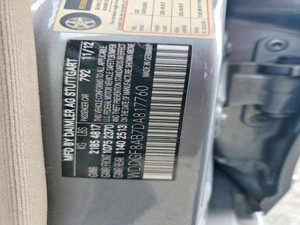 2013 MERCEDES-BENZ C C300 — VINS