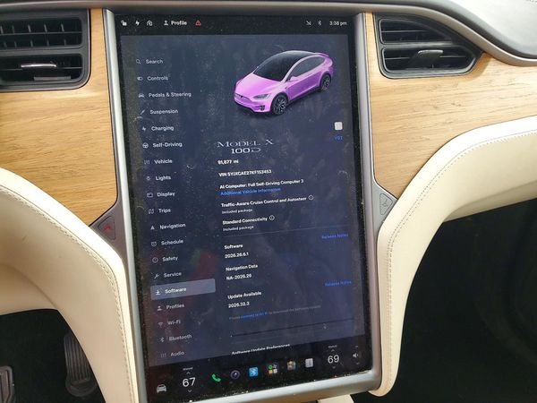 2019 TESLA MODEL X — ODOM