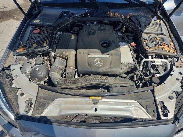 2015 MERCEDES-BENZ C-CLASS 4-MATIC — Engine bay