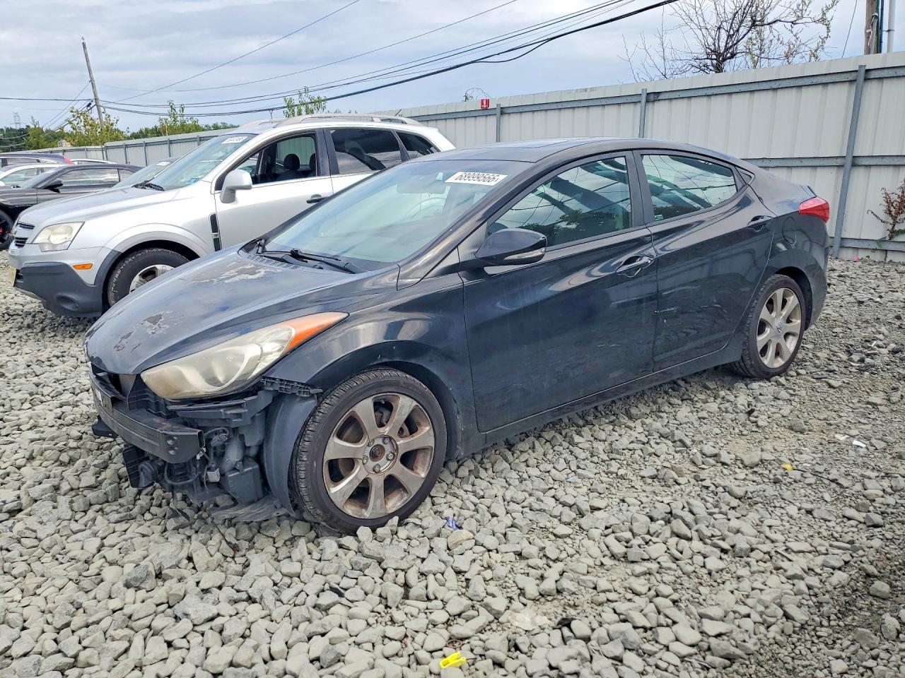 2012 HYUNDAI ELANTRA GLS(Middle grade) — Front 3/4