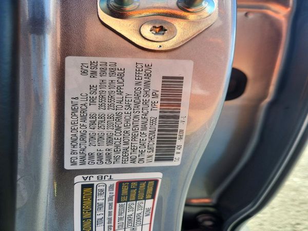 2021 ACURA RDX TECH — VINS