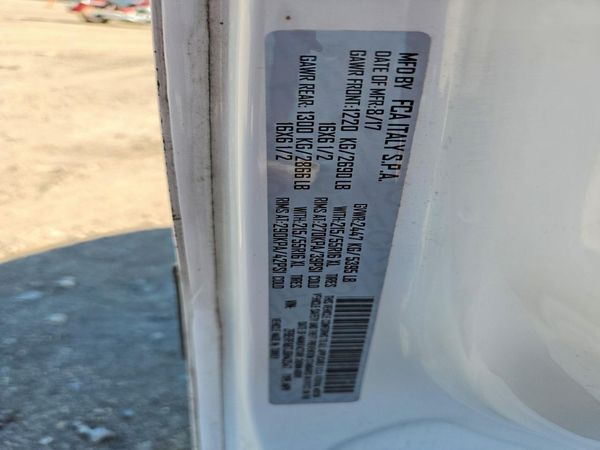 2018 RAM PROMASTER CITY ST — VINS