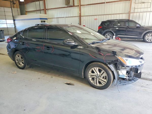 2019 HYUNDAI ELANTRA — Passenger 3/4